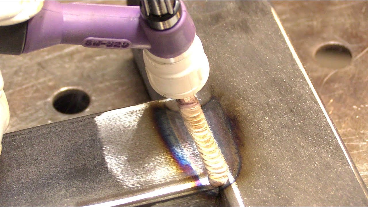 How to braze weld with a tig welder?