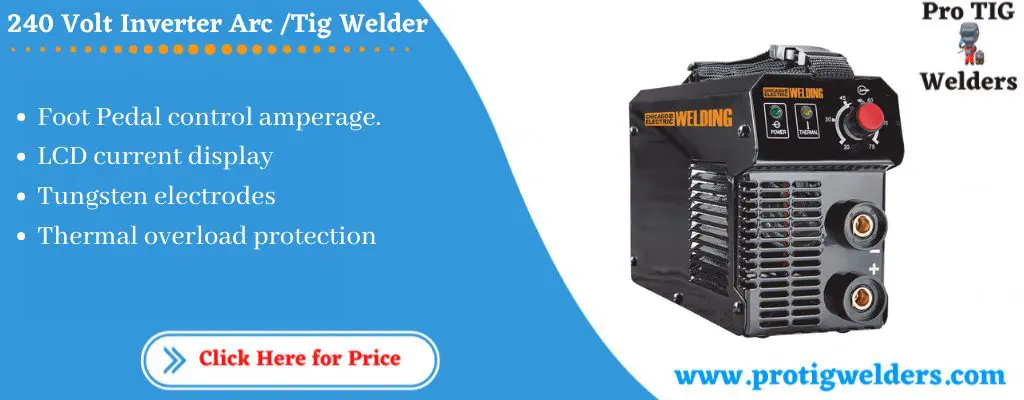 240 Volt Inverter Arc Tig Welder